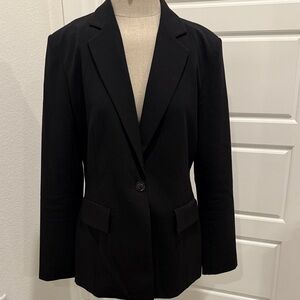 Ellen Tracy Classic Black Suit Jacket